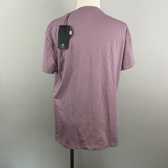NWT XRAY JEANS Dusty Lavender Purple V Neck Tee‎ (M) - Picture 5 of 8
